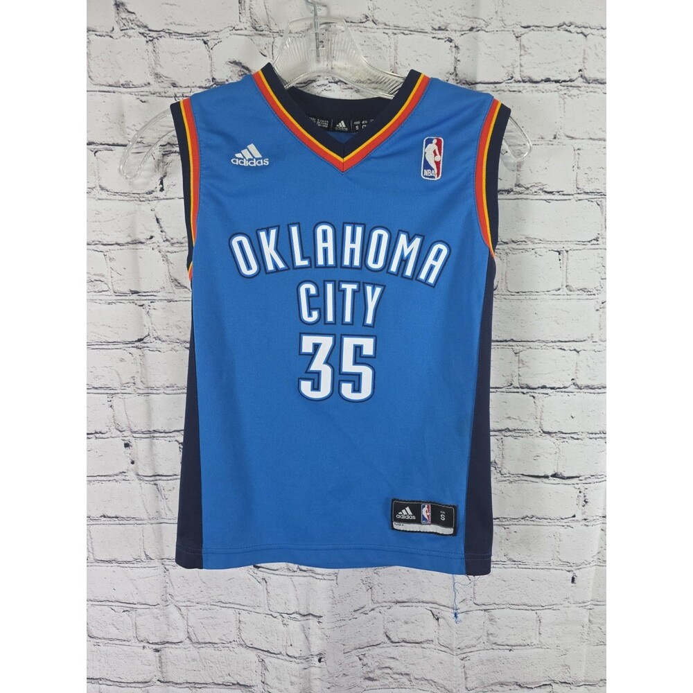 Adidas NBA Youth Sz Small Kevin Durant #35 Oklahoma City Thunder Jersey